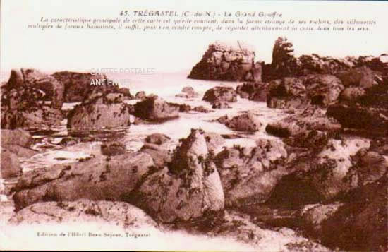 Cartes postales anciennes > CARTES POSTALES > carte postale ancienne > cartes-postales-ancienne.com Cotes d'armor  Tregastel