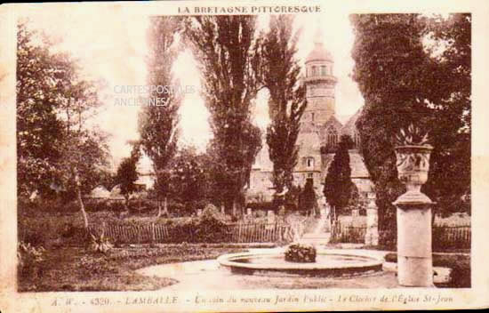 Cartes postales anciennes > CARTES POSTALES > carte postale ancienne > cartes-postales-ancienne.com Cotes d'armor  Lamballe
