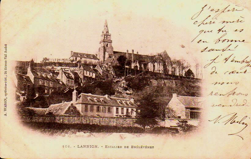 Cartes postales anciennes > CARTES POSTALES > carte postale ancienne > cartes-postales-ancienne.com Cotes d'armor  Lannion