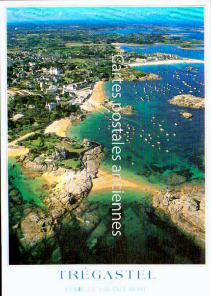 Cartes postales anciennes > CARTES POSTALES > carte postale ancienne > cartes-postales-ancienne.com Bretagne Cote d'armor Tregastel