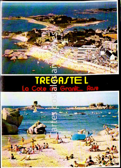 Cartes postales anciennes > CARTES POSTALES > carte postale ancienne > cartes-postales-ancienne.com Bretagne Cote d'armor Tregastel