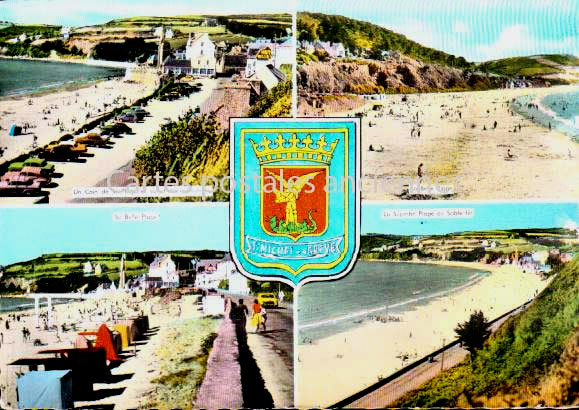 Cartes postales anciennes > CARTES POSTALES > carte postale ancienne > cartes-postales-ancienne.com Bretagne Cote d'armor Saint Michel En Greve