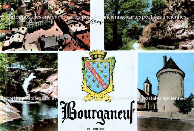 Cartes postales anciennes > CARTES POSTALES > carte postale ancienne > cartes-postales-ancienne.com Creuse  Bourganeuf