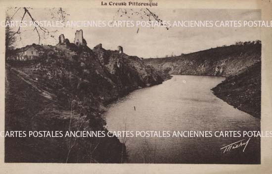 Cartes postales anciennes > CARTES POSTALES > carte postale ancienne > cartes-postales-ancienne.com Creuse  Crozant