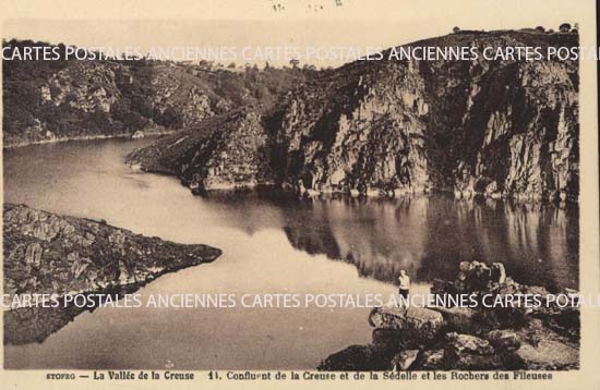 Cartes postales anciennes > CARTES POSTALES > carte postale ancienne > cartes-postales-ancienne.com Creuse  Crozant
