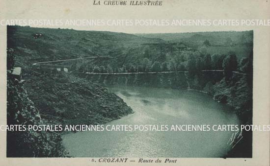 Cartes postales anciennes > CARTES POSTALES > carte postale ancienne > cartes-postales-ancienne.com Nouvelle aquitaine Creuse Crozant