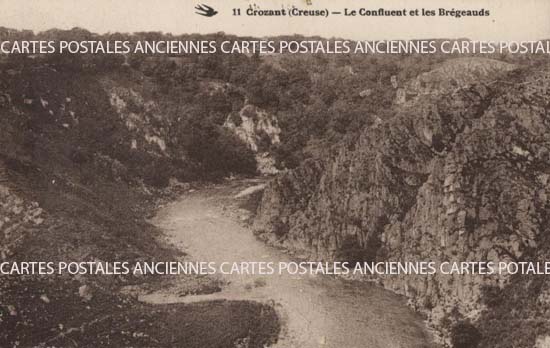 Cartes postales anciennes > CARTES POSTALES > carte postale ancienne > cartes-postales-ancienne.com Nouvelle aquitaine Creuse Crozant