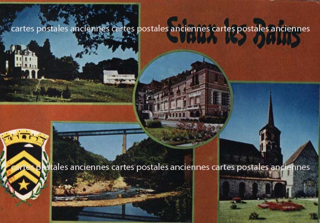 Cartes postales anciennes > CARTES POSTALES > carte postale ancienne > cartes-postales-ancienne.com Nouvelle aquitaine Creuse Evaux Les Bains