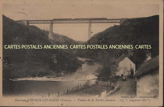 Cartes postales anciennes > CARTES POSTALES > carte postale ancienne > cartes-postales-ancienne.com Nouvelle aquitaine Creuse Evaux Les Bains