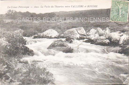 Cartes postales anciennes > CARTES POSTALES > carte postale ancienne > cartes-postales-ancienne.com Nouvelle aquitaine Creuse Vallieres