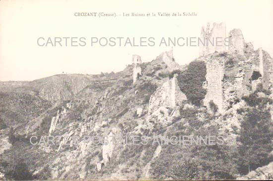 Cartes postales anciennes > CARTES POSTALES > carte postale ancienne > cartes-postales-ancienne.com Nouvelle aquitaine Creuse Crozant
