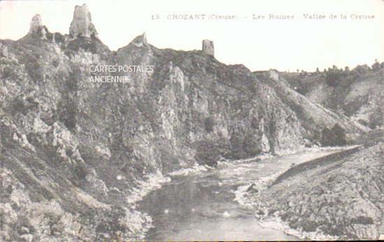 Cartes postales anciennes > CARTES POSTALES > carte postale ancienne > cartes-postales-ancienne.com Creuse  Crozant