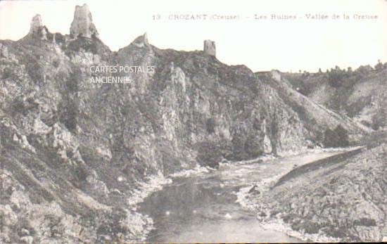 Cartes postales anciennes > CARTES POSTALES > carte postale ancienne > cartes-postales-ancienne.com Nouvelle aquitaine Creuse Crozant