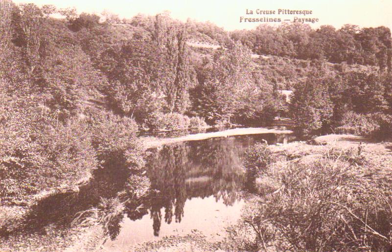 Cartes postales anciennes > CARTES POSTALES > carte postale ancienne > cartes-postales-ancienne.com Creuse  Fresselines