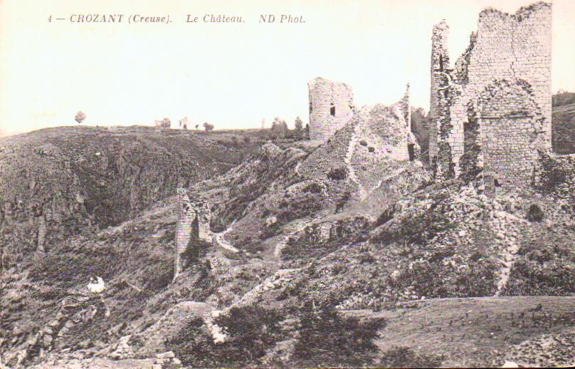 Cartes postales anciennes > CARTES POSTALES > carte postale ancienne > cartes-postales-ancienne.com Creuse  Crozant