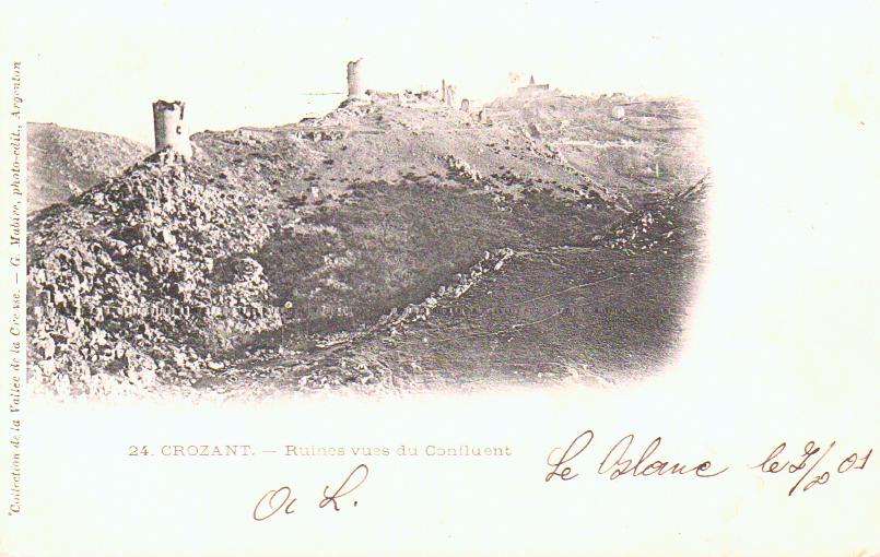 Cartes postales anciennes > CARTES POSTALES > carte postale ancienne > cartes-postales-ancienne.com Creuse  Crozant