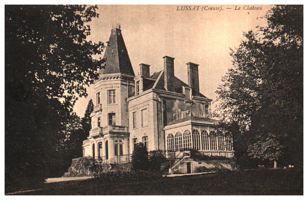 Cartes postales anciennes > CARTES POSTALES > carte postale ancienne > cartes-postales-ancienne.com Creuse  Lussat