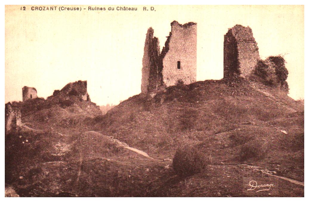 Cartes postales anciennes > CARTES POSTALES > carte postale ancienne > cartes-postales-ancienne.com Creuse  Crozant