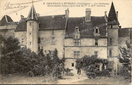 Cartes postales anciennes > CARTES POSTALES > carte postale ancienne > cartes-postales-ancienne.com Nouvelle aquitaine Dordogne Chateau L Eveque