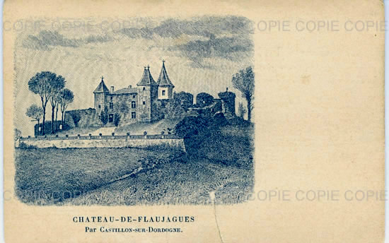 Cartes postales anciennes > CARTES POSTALES > carte postale ancienne > cartes-postales-ancienne.com Nouvelle aquitaine Gironde Flaujagues