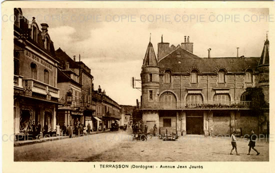 Cartes postales anciennes > CARTES POSTALES > carte postale ancienne > cartes-postales-ancienne.com Nouvelle aquitaine Dordogne Terrasson La Villedieu