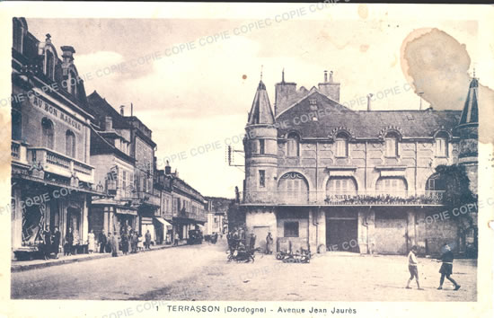 Cartes postales anciennes > CARTES POSTALES > carte postale ancienne > cartes-postales-ancienne.com Nouvelle aquitaine Dordogne Terrasson La Villedieu