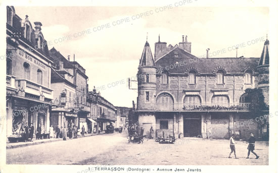 Cartes postales anciennes > CARTES POSTALES > carte postale ancienne > cartes-postales-ancienne.com Nouvelle aquitaine Dordogne Terrasson La Villedieu