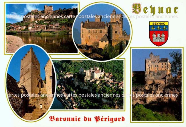 Cartes postales anciennes > CARTES POSTALES > carte postale ancienne > cartes-postales-ancienne.com Nouvelle aquitaine Dordogne Beynac Et Cazenac