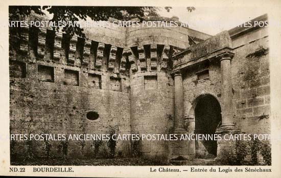 Cartes postales anciennes > CARTES POSTALES > carte postale ancienne > cartes-postales-ancienne.com Dordogne  Bourdeilles