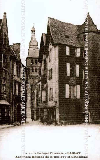 Cartes postales anciennes > CARTES POSTALES > carte postale ancienne > cartes-postales-ancienne.com Dordogne  Sarlat La Caneda