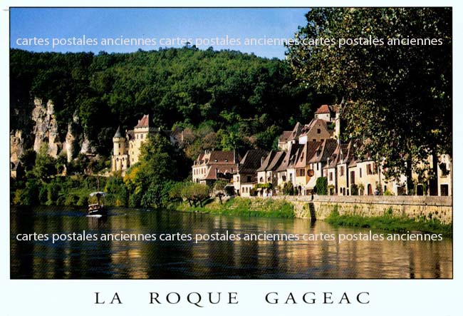 Cartes postales anciennes > CARTES POSTALES > carte postale ancienne > cartes-postales-ancienne.com Nouvelle aquitaine Dordogne La Roque Gageac