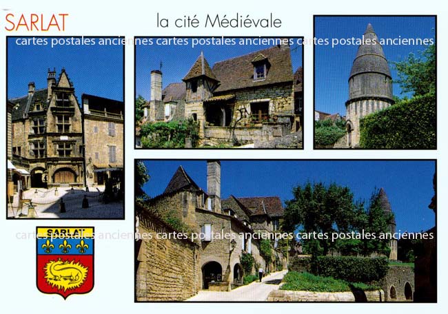 Cartes postales anciennes > CARTES POSTALES > carte postale ancienne > cartes-postales-ancienne.com Dordogne  Sarlat La Caneda