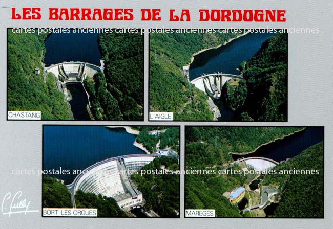 Cartes postales anciennes > CARTES POSTALES > carte postale ancienne > cartes-postales-ancienne.com Dordogne  Bort Les Orgues
