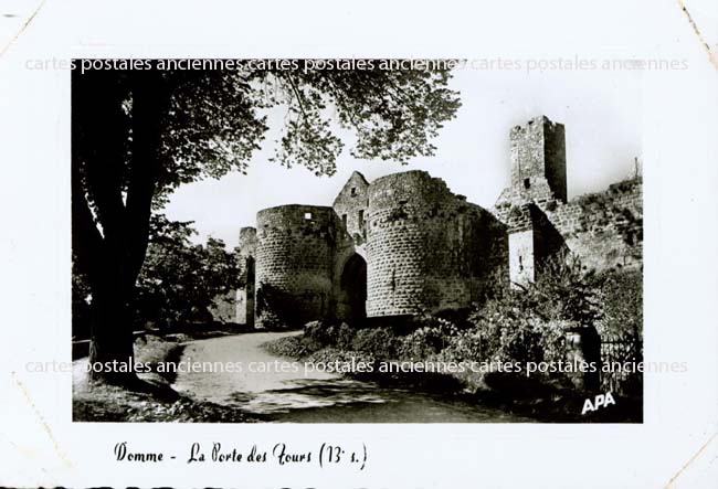 Cartes postales anciennes > CARTES POSTALES > carte postale ancienne > cartes-postales-ancienne.com Dordogne  Domme