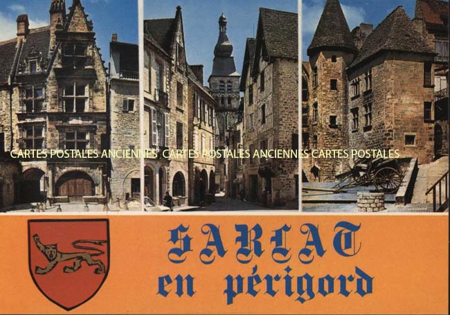 Cartes postales anciennes > CARTES POSTALES > carte postale ancienne > cartes-postales-ancienne.com Dordogne  Sarlat La Caneda