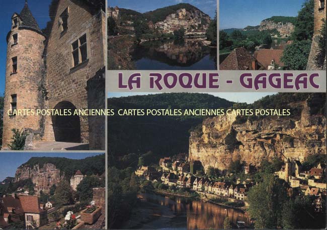 Cartes postales anciennes > CARTES POSTALES > carte postale ancienne > cartes-postales-ancienne.com Nouvelle aquitaine Dordogne La Roque Gageac