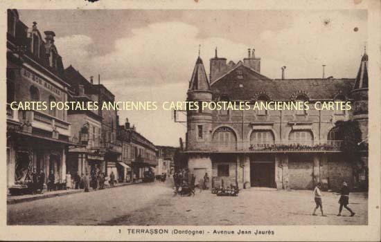 Cartes postales anciennes > CARTES POSTALES > carte postale ancienne > cartes-postales-ancienne.com Nouvelle aquitaine Dordogne Terrasson La Villedieu