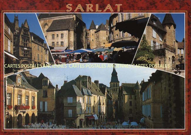 Cartes postales anciennes > CARTES POSTALES > carte postale ancienne > cartes-postales-ancienne.com Dordogne  Sarlat La Caneda