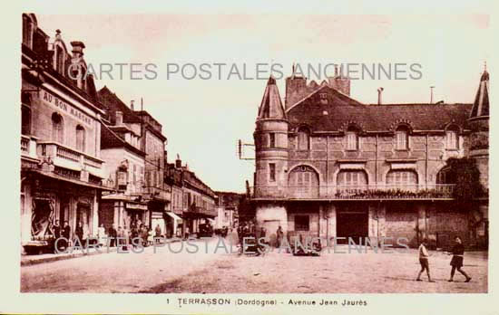 Cartes postales anciennes > CARTES POSTALES > carte postale ancienne > cartes-postales-ancienne.com Nouvelle aquitaine Dordogne Terrasson La Villedieu