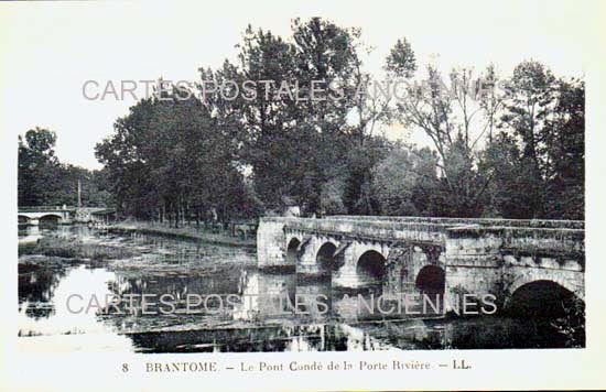 Cartes postales anciennes > CARTES POSTALES > carte postale ancienne > cartes-postales-ancienne.com Dordogne  Brantome