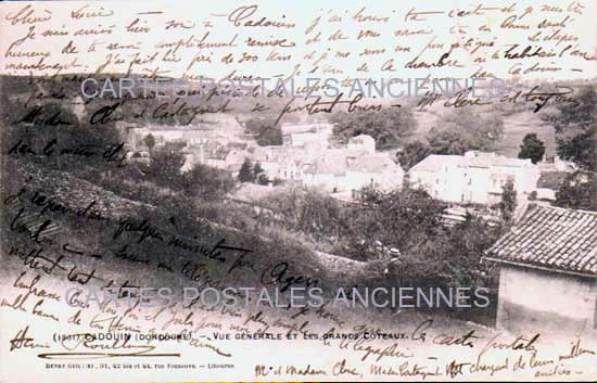 Cartes postales anciennes > CARTES POSTALES > carte postale ancienne > cartes-postales-ancienne.com Dordogne  Cadouin