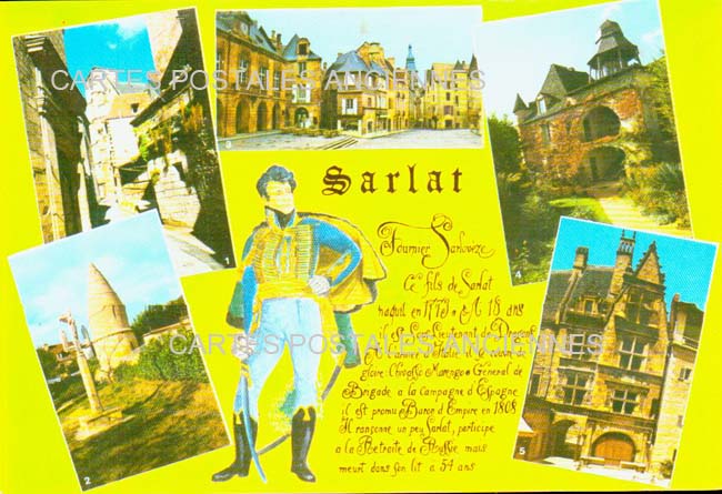 Cartes postales anciennes > CARTES POSTALES > carte postale ancienne > cartes-postales-ancienne.com Dordogne  Sarlat La Caneda
