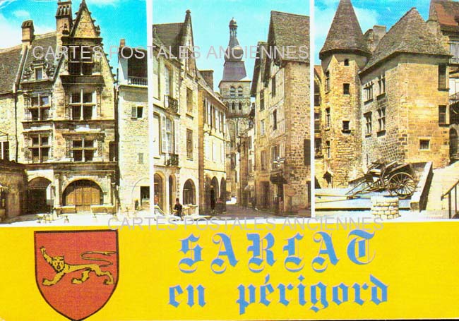 Cartes postales anciennes > CARTES POSTALES > carte postale ancienne > cartes-postales-ancienne.com Nouvelle aquitaine Dordogne Sarlat La Caneda