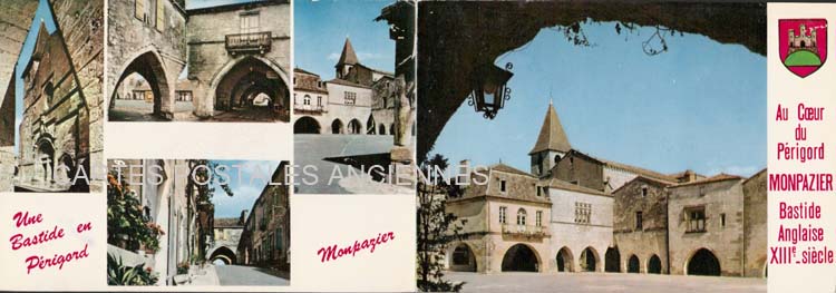 Cartes postales anciennes > CARTES POSTALES > carte postale ancienne > cartes-postales-ancienne.com Nouvelle aquitaine Dordogne Monpazier