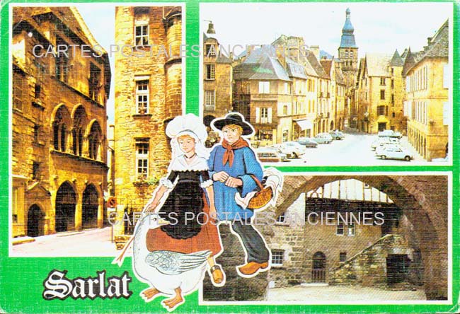 Cartes postales anciennes > CARTES POSTALES > carte postale ancienne > cartes-postales-ancienne.com Dordogne  Sarlat La Caneda