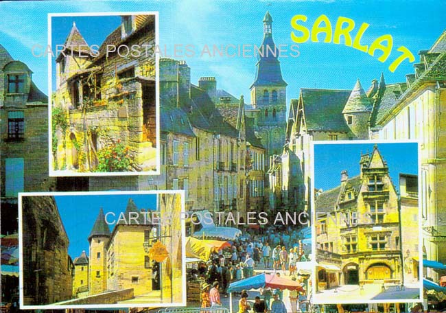 Cartes postales anciennes > CARTES POSTALES > carte postale ancienne > cartes-postales-ancienne.com Dordogne  Sarlat La Caneda