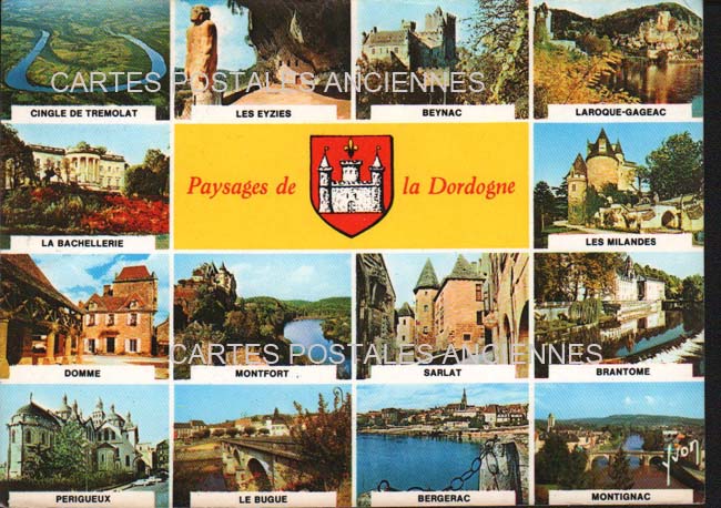 Cartes postales anciennes > CARTES POSTALES > carte postale ancienne > cartes-postales-ancienne.com Dordogne  Domme