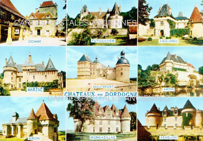 Cartes postales anciennes > CARTES POSTALES > carte postale ancienne > cartes-postales-ancienne.com Nouvelle aquitaine Dordogne Biron