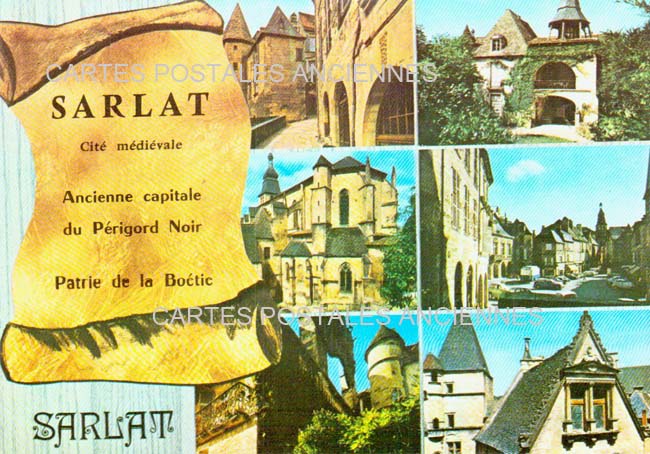 Cartes postales anciennes > CARTES POSTALES > carte postale ancienne > cartes-postales-ancienne.com Nouvelle aquitaine Dordogne Sarlat La Caneda