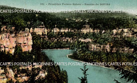 Cartes postales anciennes > CARTES POSTALES > carte postale ancienne > cartes-postales-ancienne.com Bourgogne franche comte Doubs